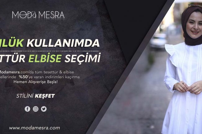 Günlük Kullanımda Tesettür Elbise Seçimi