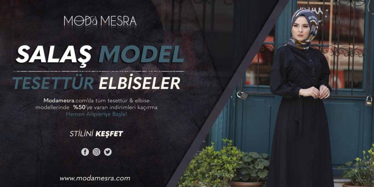 Salaş Model Tesettür Elbiseler