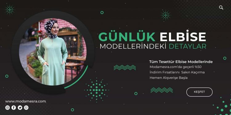 Günlük Elbise Modellerindeki Detaylar