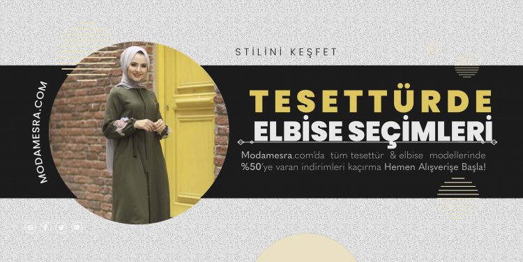 Tesettürde Elbise Seçimleri