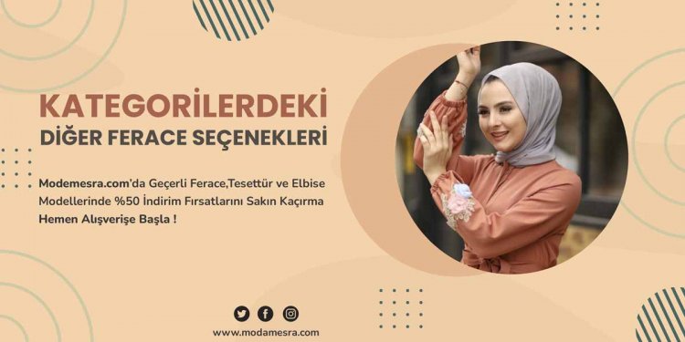 Kategorilerdeki Diğer Ferace Seçenekleri