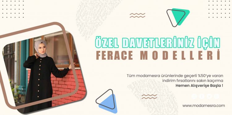 Özel Davetleriniz İçin Ferace Modelleri